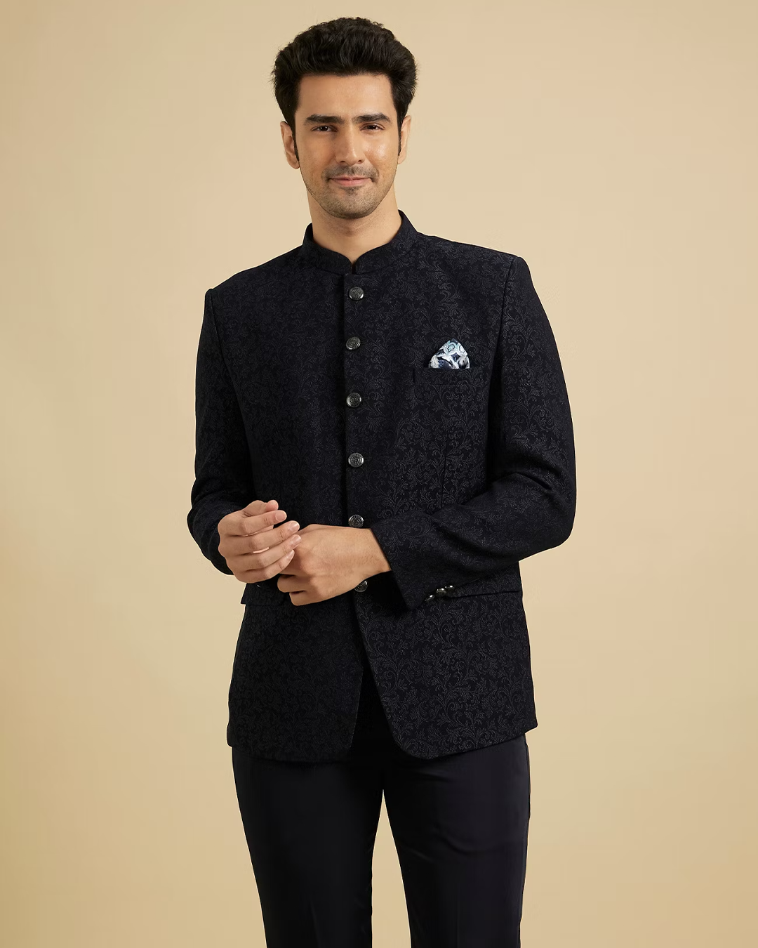 Blue Majesty Rayon Suit Set