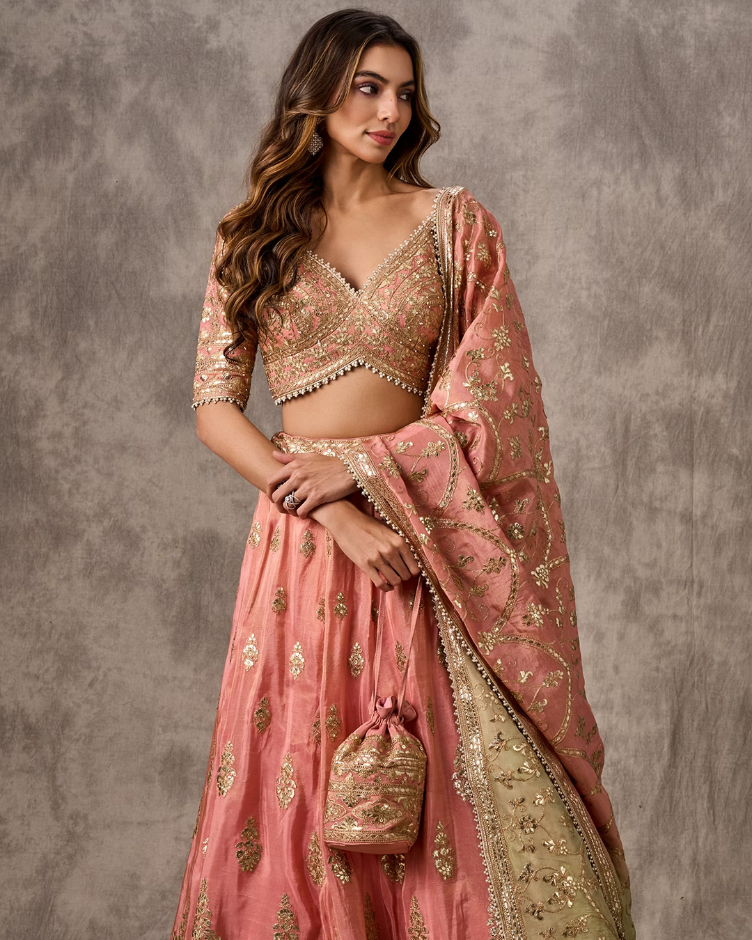 Gorgeous Pink Festivity Lehenga