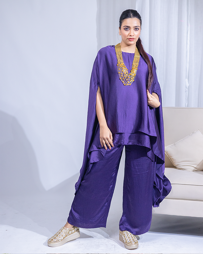 Assymetric Kaftan Set